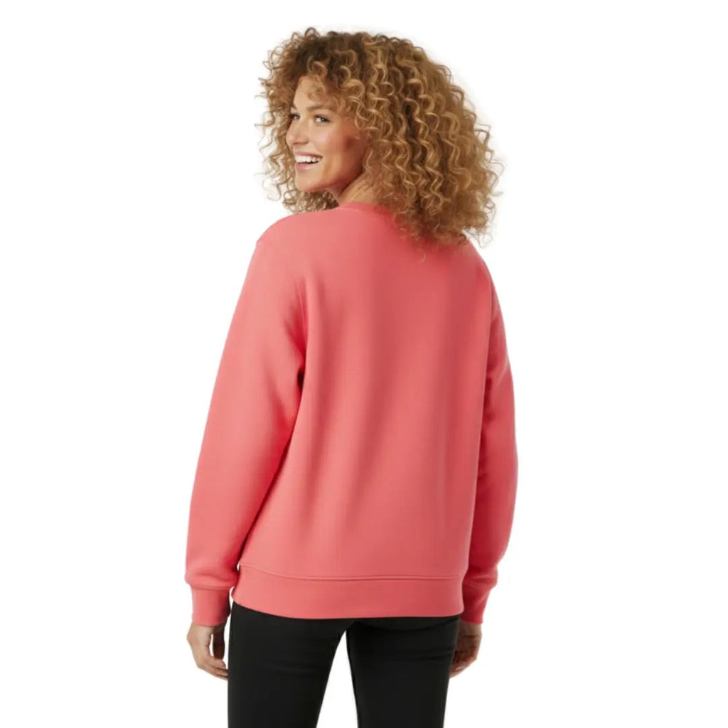 Kadın Pembe Travel Nakış Detaylı Oversize Sweatshirt - 2