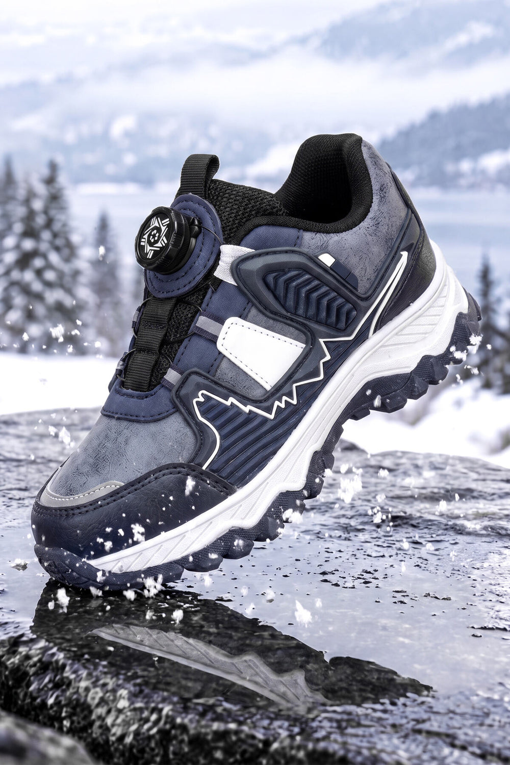 DS Himalaya Bej Çocuk Outdoor Trekking Bot — Mavi