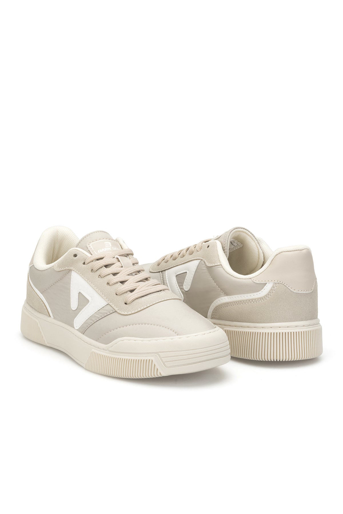 DS Midas Bej Beyaz Erkek Sneaker Günlük Spor Ayakkkabı
