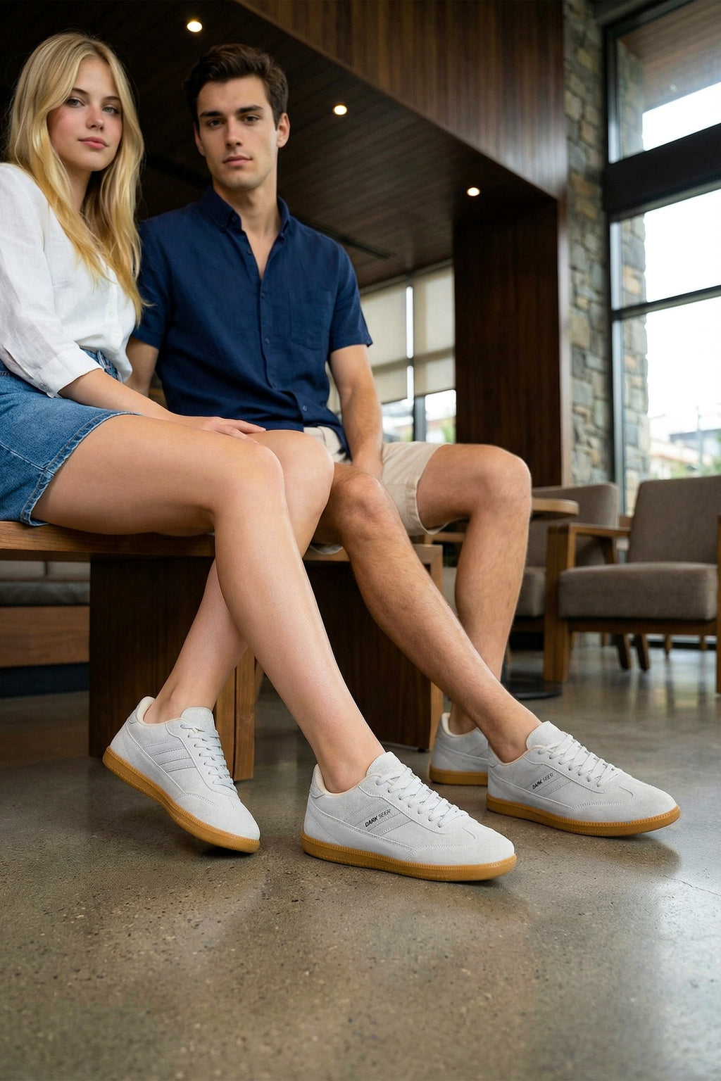 DS Satry Süet Bej Unisex Sneaker