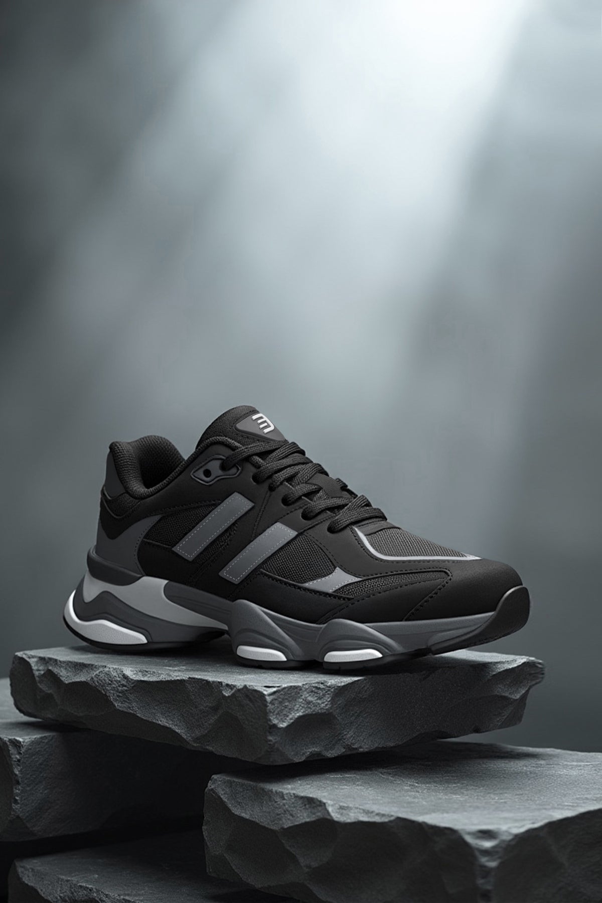 DS Aegis XY Siyah Erkek Sneaker Günlük Spor Ayakkkabı