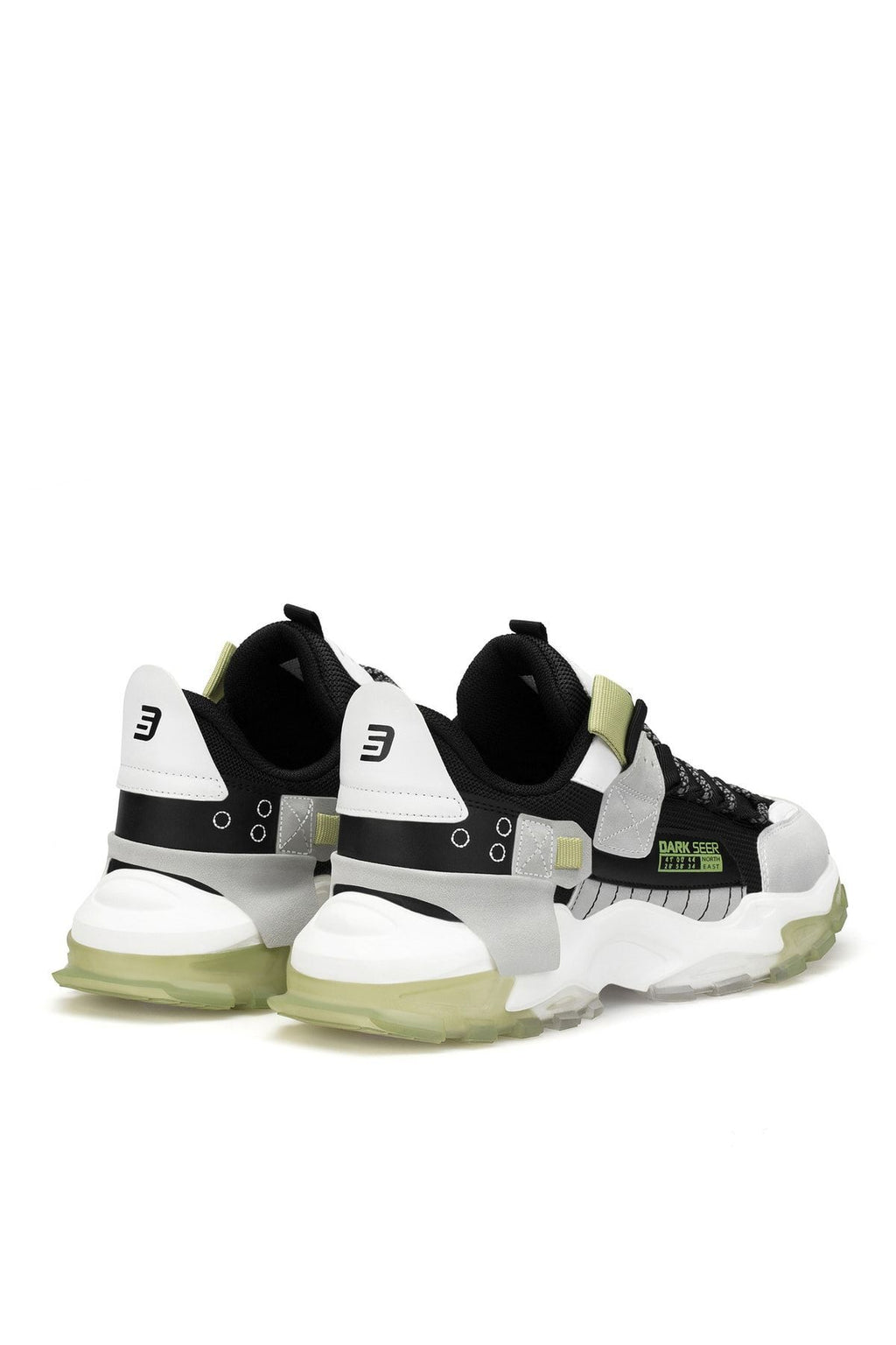 DS Nordes Siyah Yeşil Erkek Sneaker