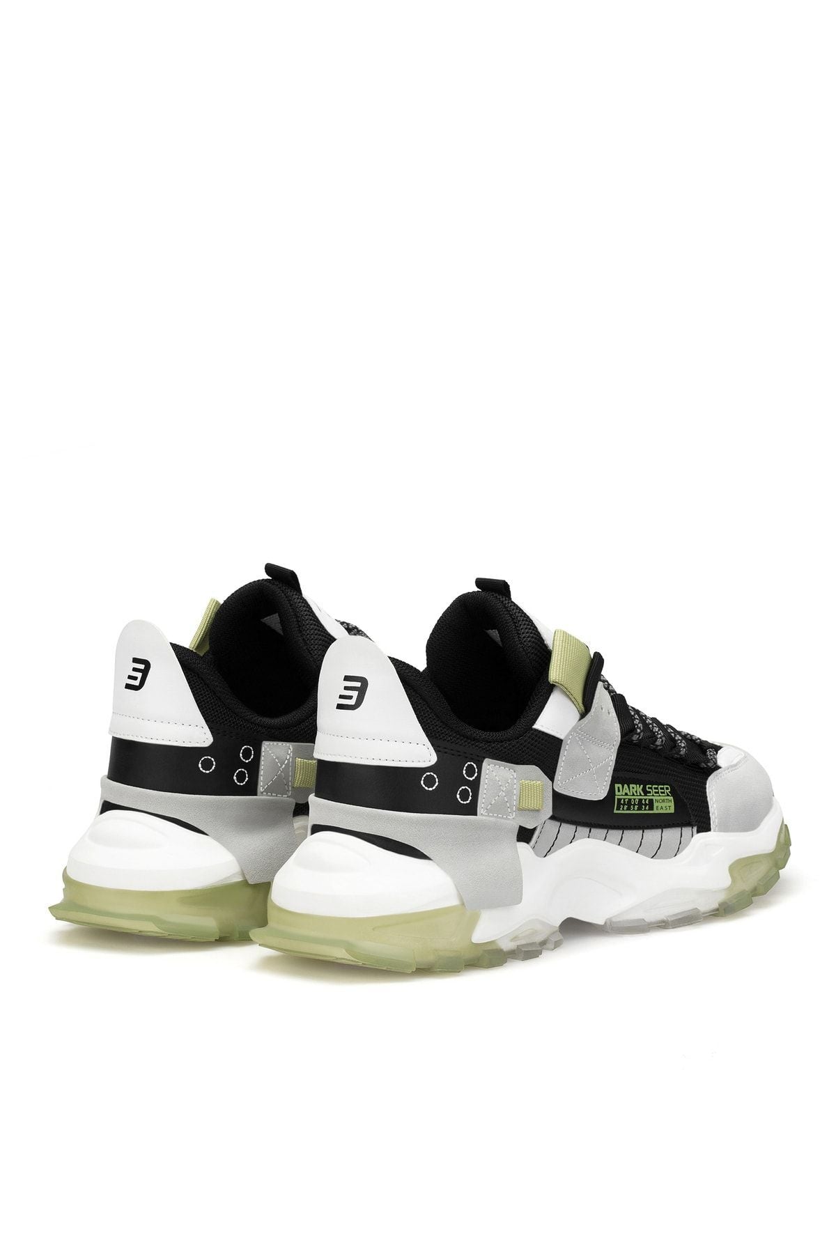 DS Nordes Siyah Yeşil Erkek Sneaker