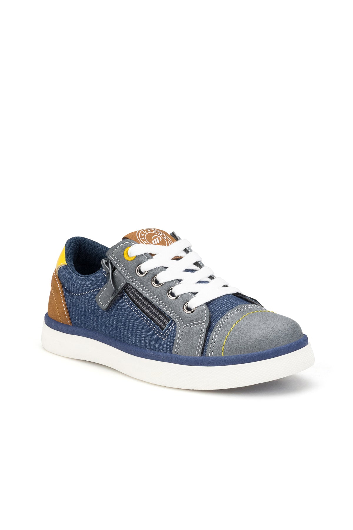 Çocuk Sneaker Spor Ayakkabı 2026 - Kids DS COOL - Beyaz Mavi