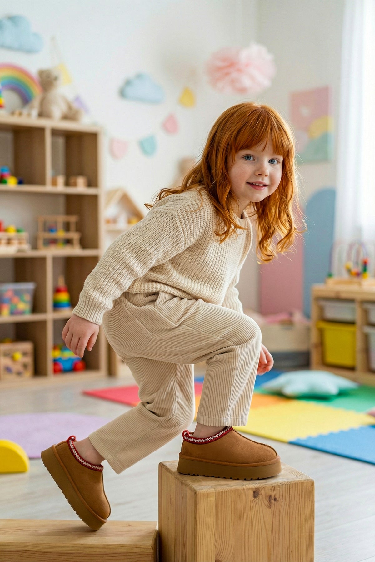 Çocuk Günlük Ayakkabı Sneaker 2026 - Kids DS Oggo S. - Taba
