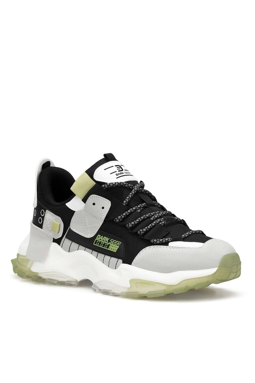 DS Nordes Siyah Yeşil Erkek Sneaker