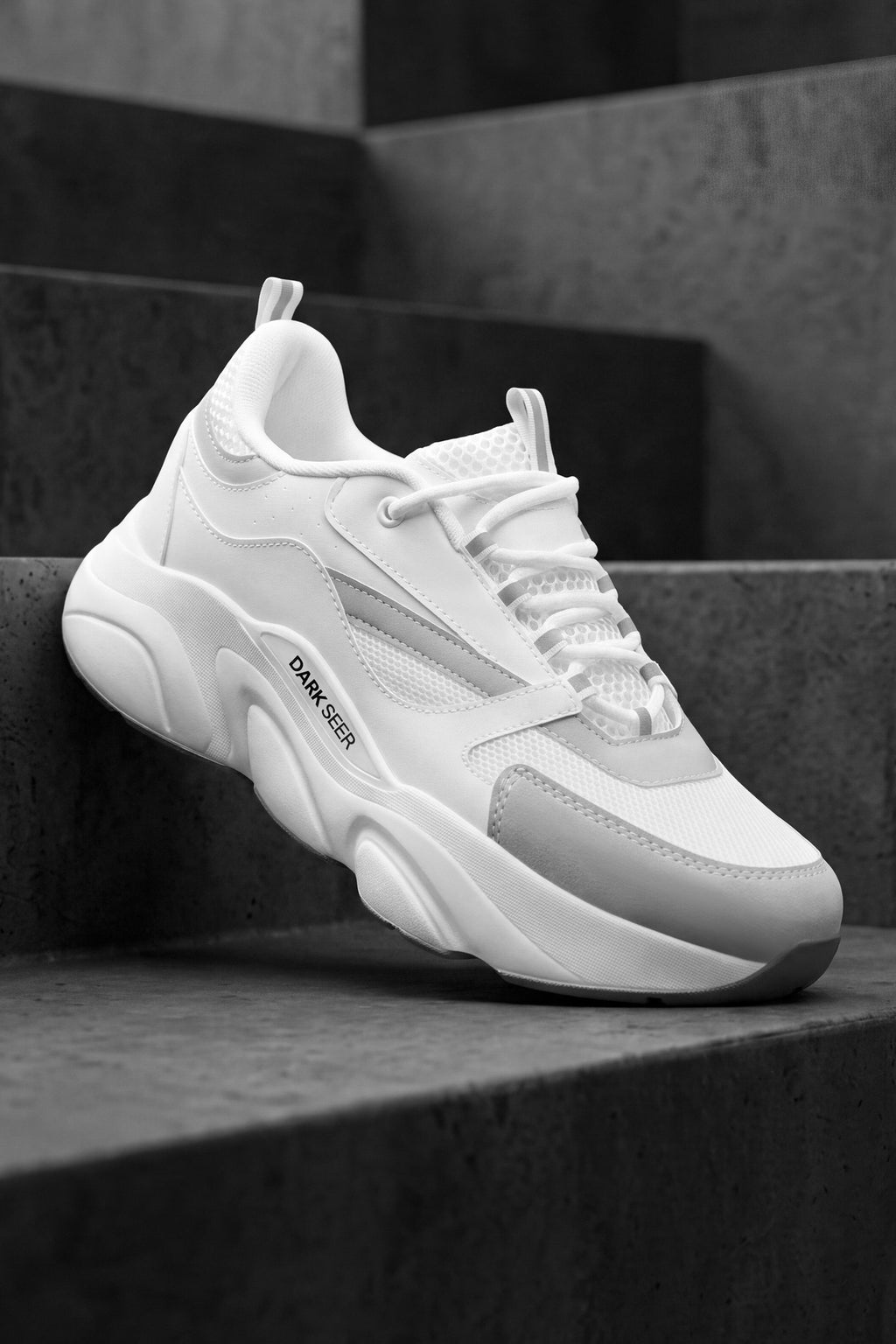 Unisex Sneaker Spor Ayakkabı 2026 - DS.MJ1838 - Beyaz