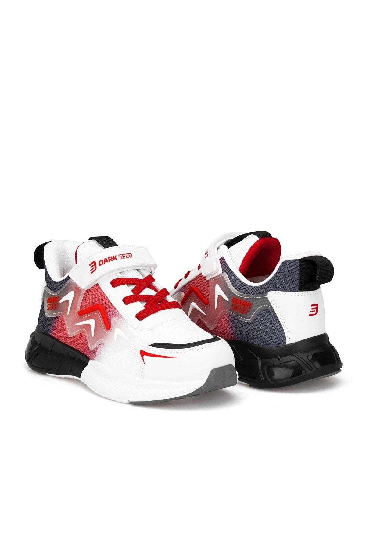 DS Mirana Beyaz Kırmızı Siyah Çocuk Sneaker