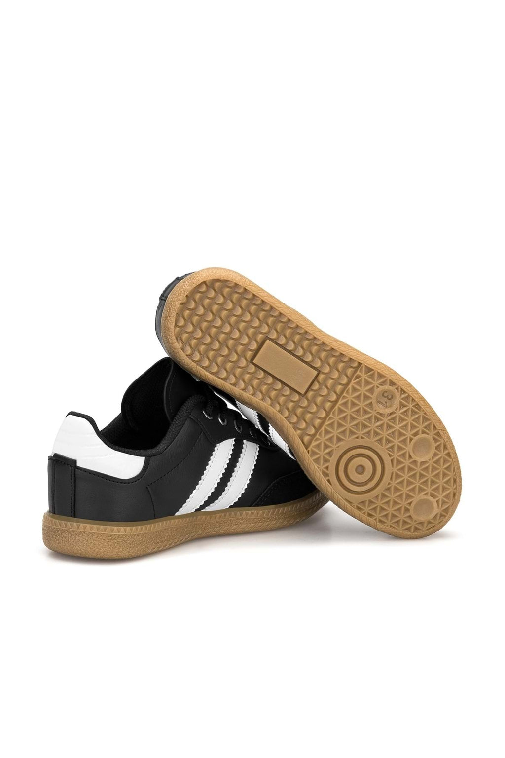 DS ChaCha Kids Siyah Beyaz Çocuk Sneaker