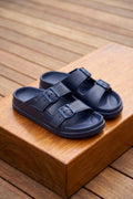 DS Monapi.Capri Lacivert Ortopedik EVA Unisex Kemerli Terlik Sandalet
