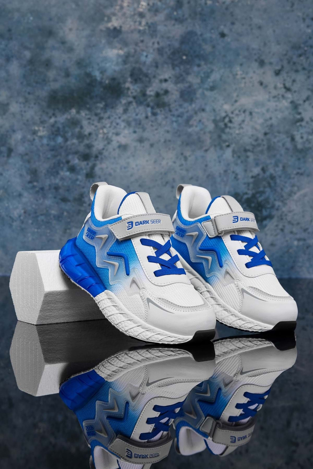 DS Mirana Beyaz Mavi Çocuk Sneaker