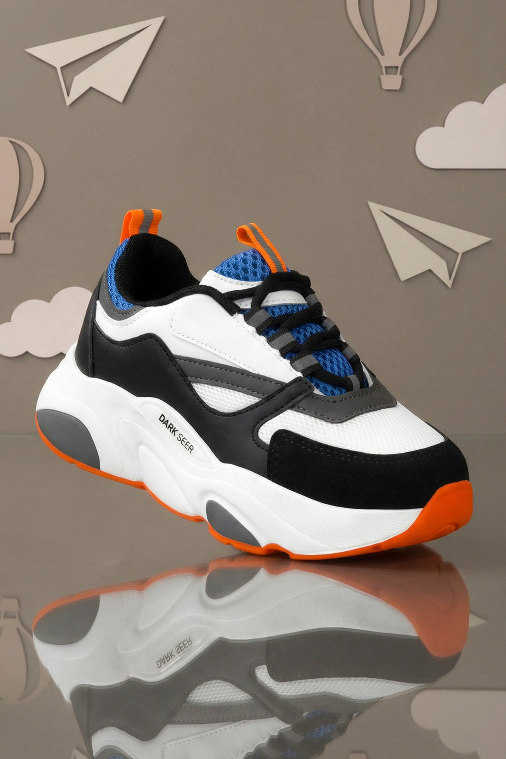 Kids DS 1838 Beyaz Mavi Çocuk Sneaker Günlük Spor Ayakkabı