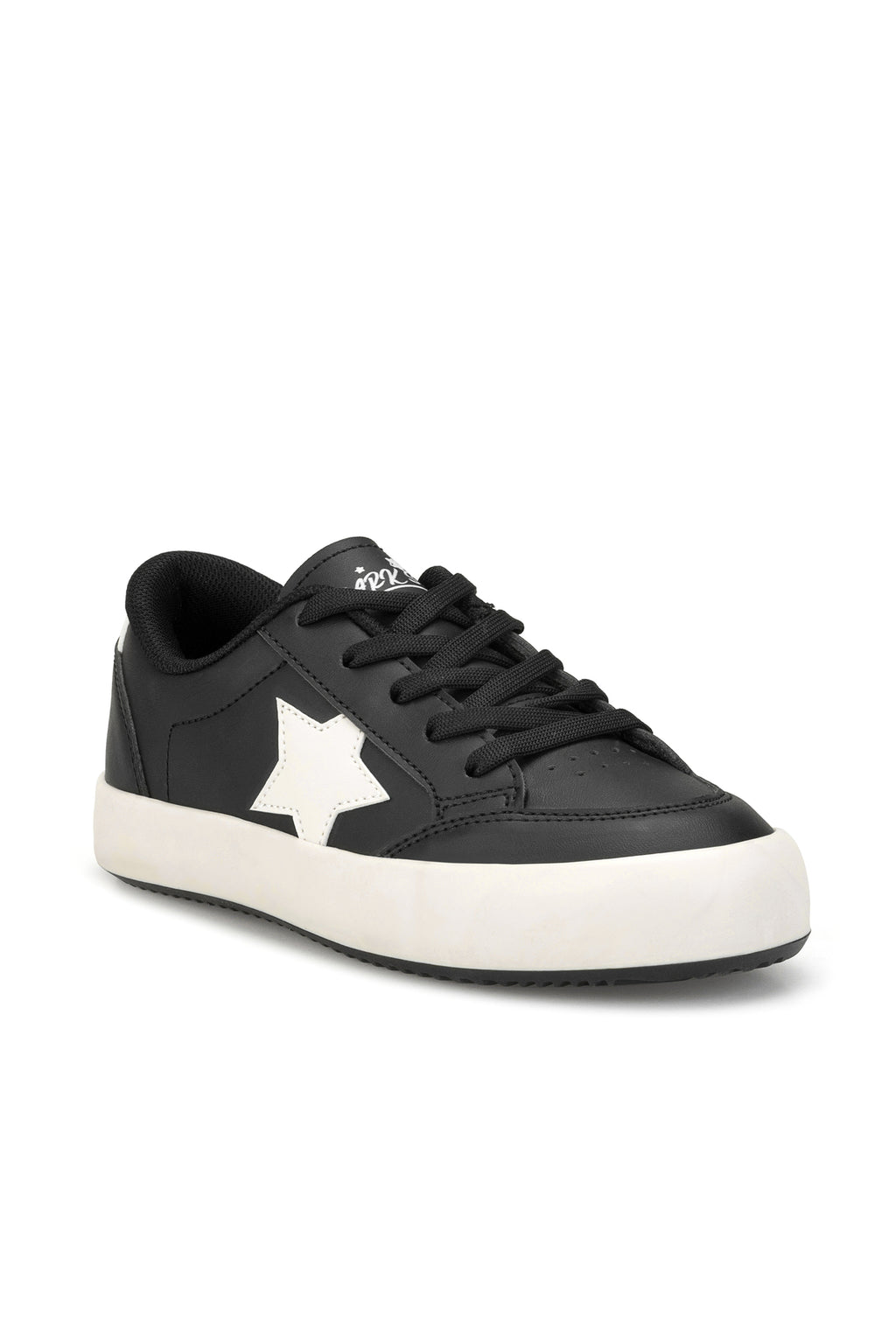 Kids DS Oracle Siyah Bej Çocuk Sneaker Günlük Spor Bağcıklı Ayakkabı - Siyah Bej