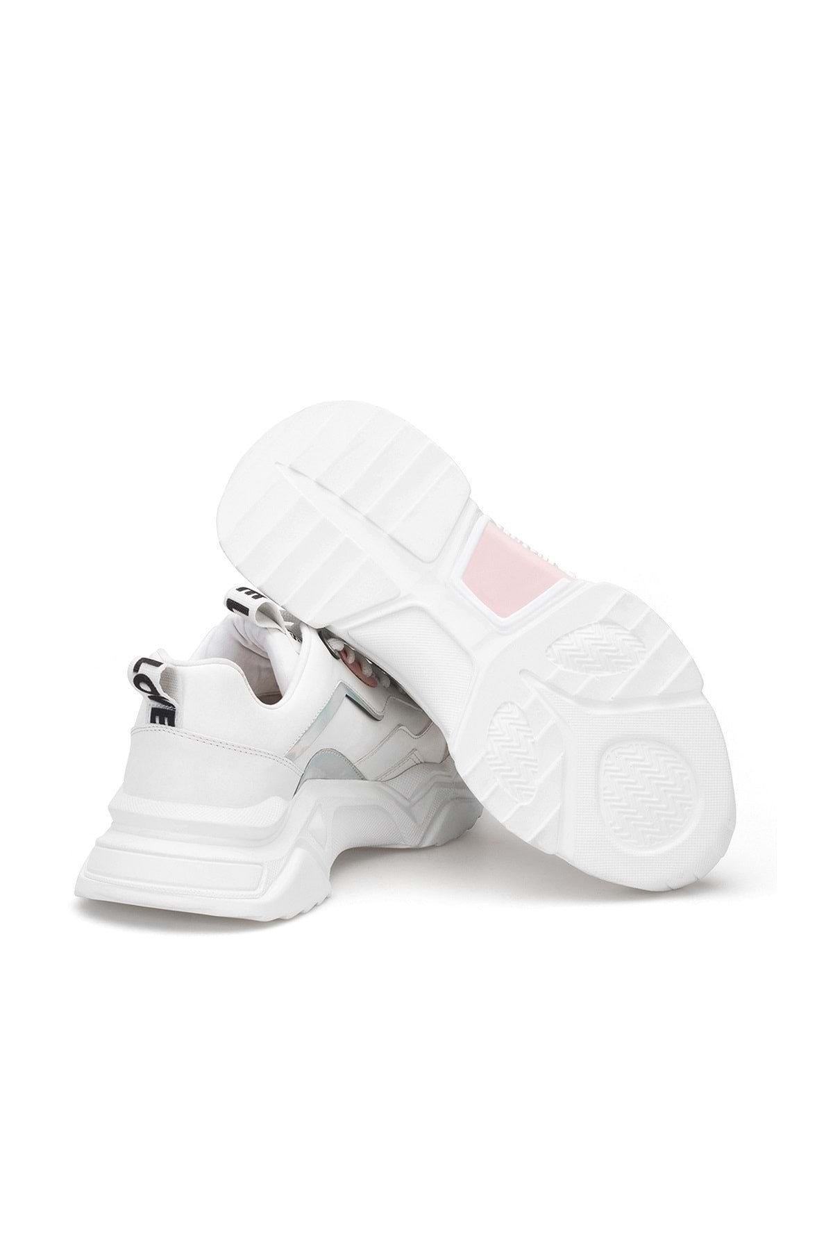 Kids DS 2110 Beyaz Pudra Çocuk Sneaker