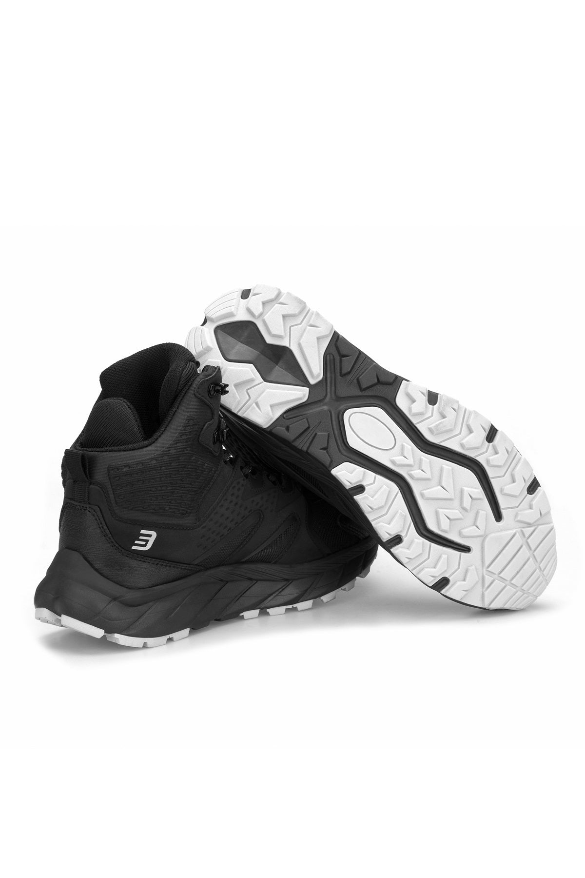 DS Aghanim Siyah Unisex Spor Bot Sneaker Günlük Ayakkabı