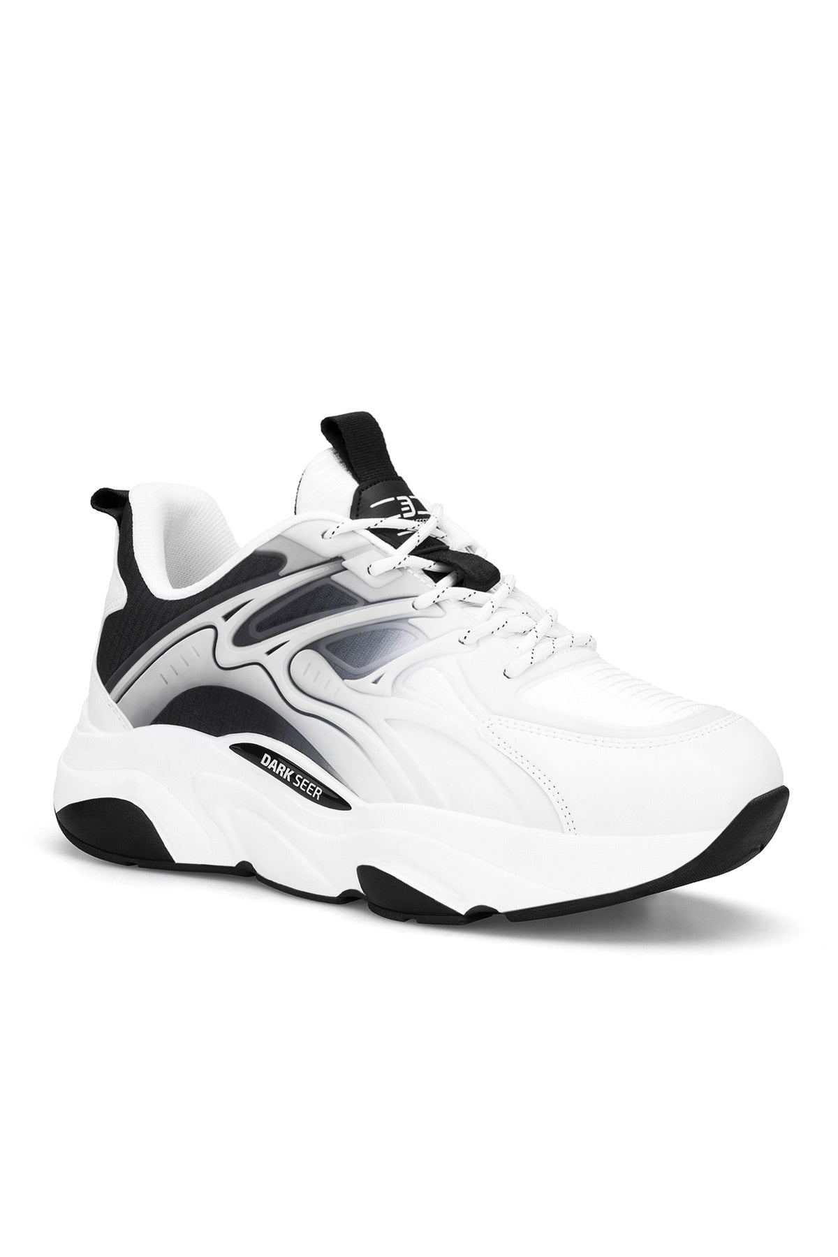DS STORM Beyaz Siyah Unisex Sneaker