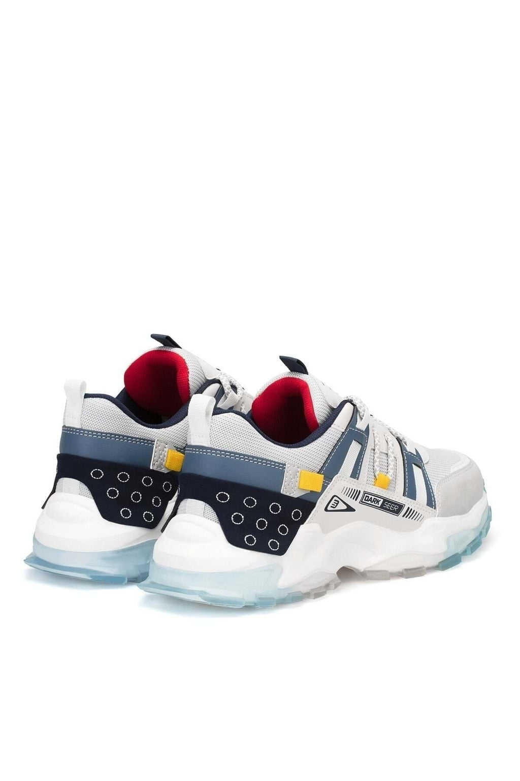 Erkek Sneaker Spor Ayakkabı 2026 - DS Albers - Beyaz Mavi