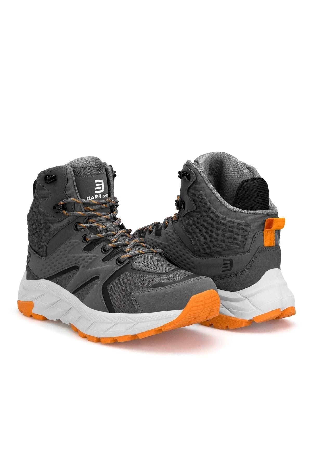 DS Aghanim Füme Turuncu Unisex Spor Bot Sneaker Günlük Ayakkabı