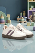 DS ChaCha Kids Bej Mor Çocuk Sneaker