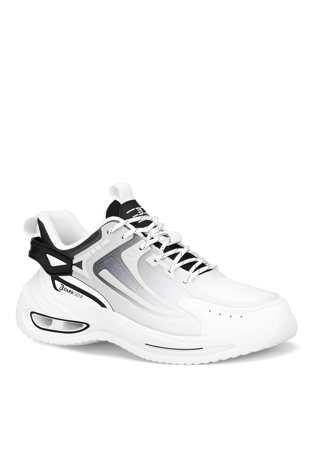 Erkek Sneaker Spor Ayakkabı 2026 - DS Enigma - Beyaz Füme Siyah