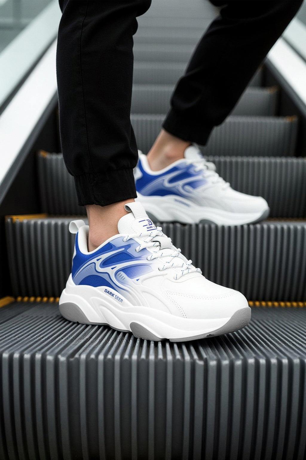 DS STORM Beyaz Mavi Unisex Sneaker