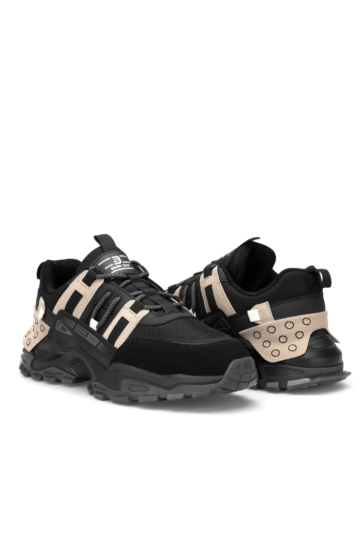 Erkek Sneaker Spor Ayakkabı 2026 - DS Albers - Siyah