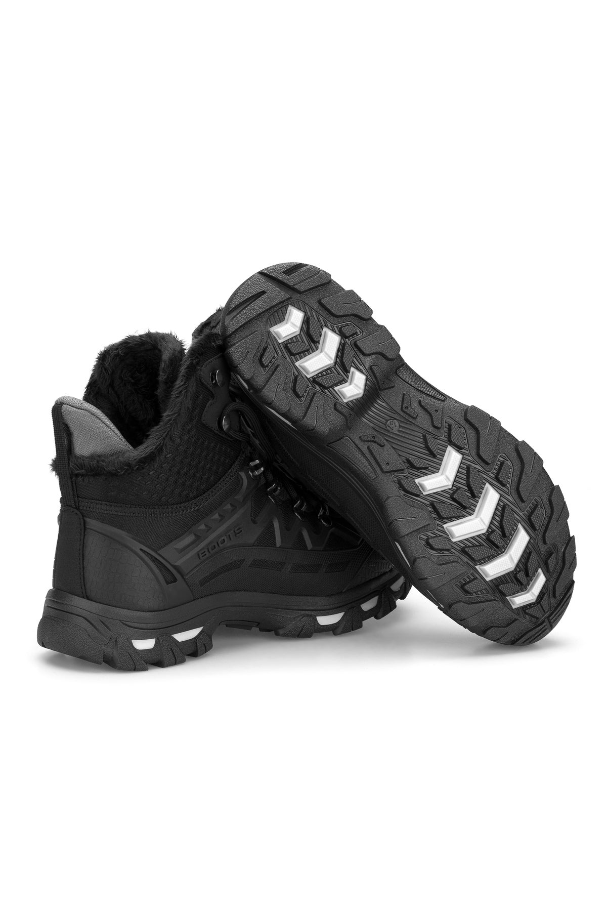 Siyah Unisex Outdoor Trekking Bot