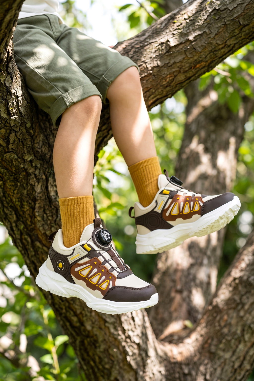 Çocuk Sneaker Spor Ayakkabı 2026 - Kids DS Rubick - Kahverengi
