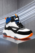 Unisex Sneaker Spor Ayakkabı 2026 - DS.MJ1838 - Bilekli B. Mavi
