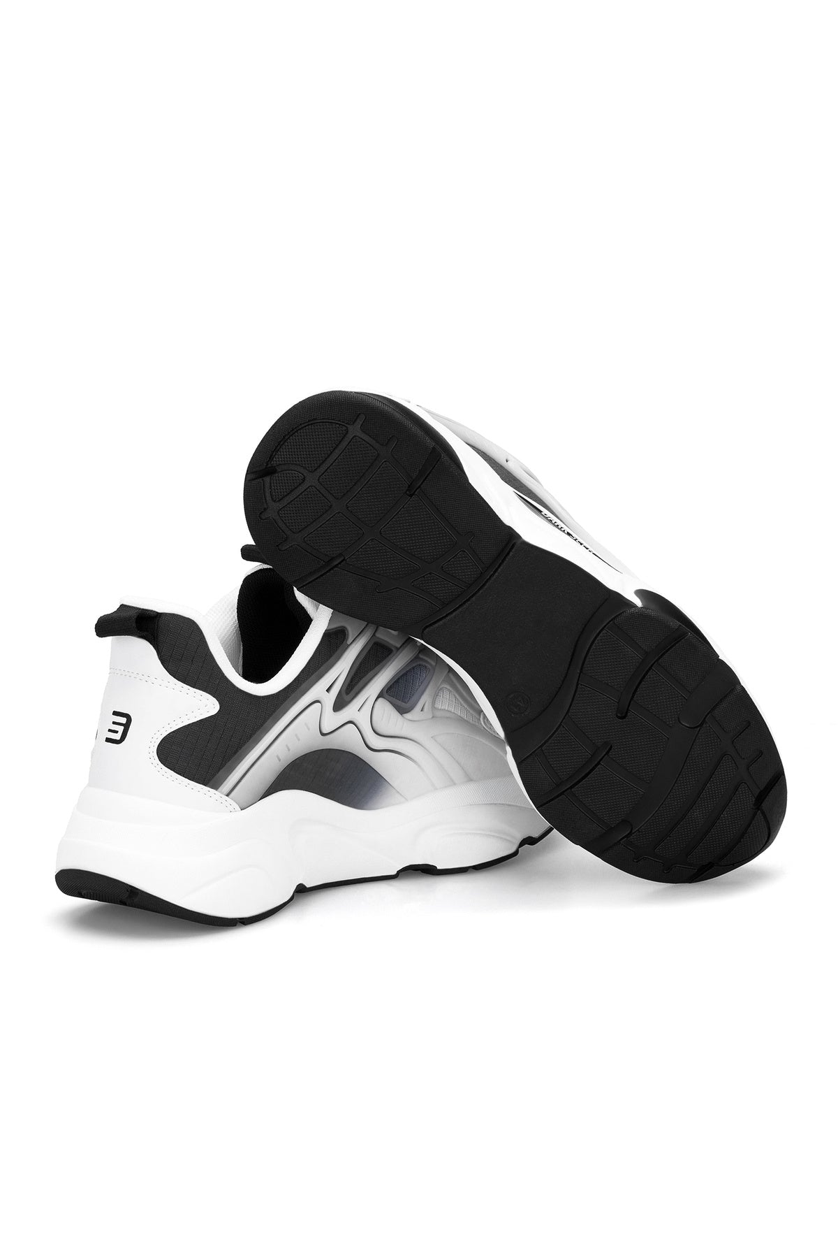 DS STORM Beyaz Siyah Unisex Sneaker