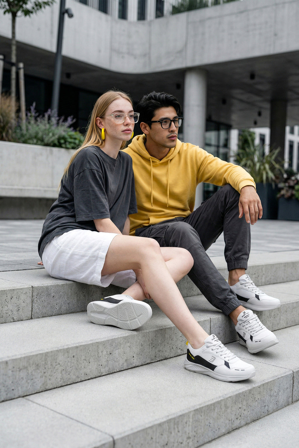 Unisex Sneaker Spor Ayakkabı 2026 - DS Rolando - Füme