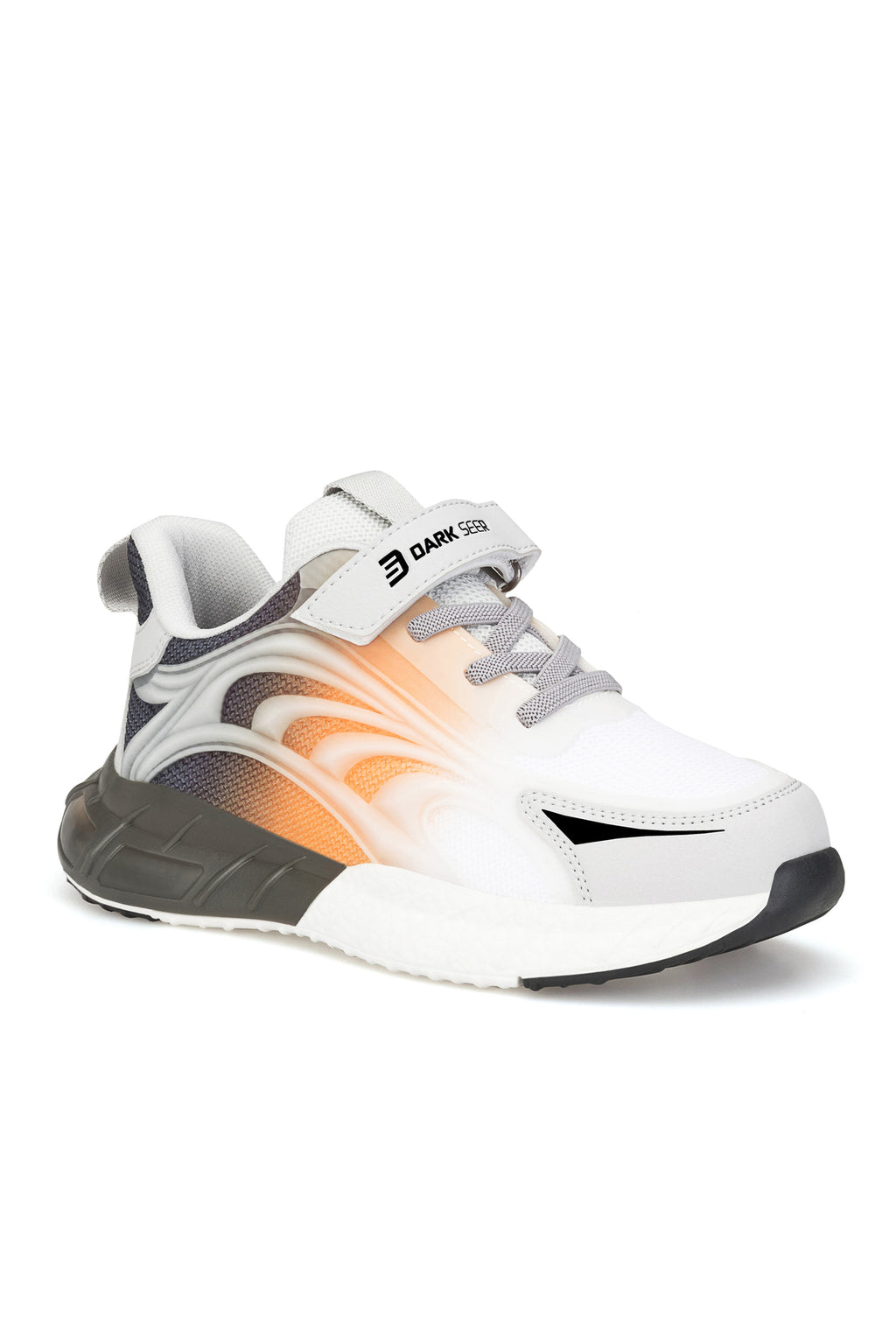 Çocuk Sneaker Spor Ayakkabı 2026 - DS Mithril - Beyaz Turuncu