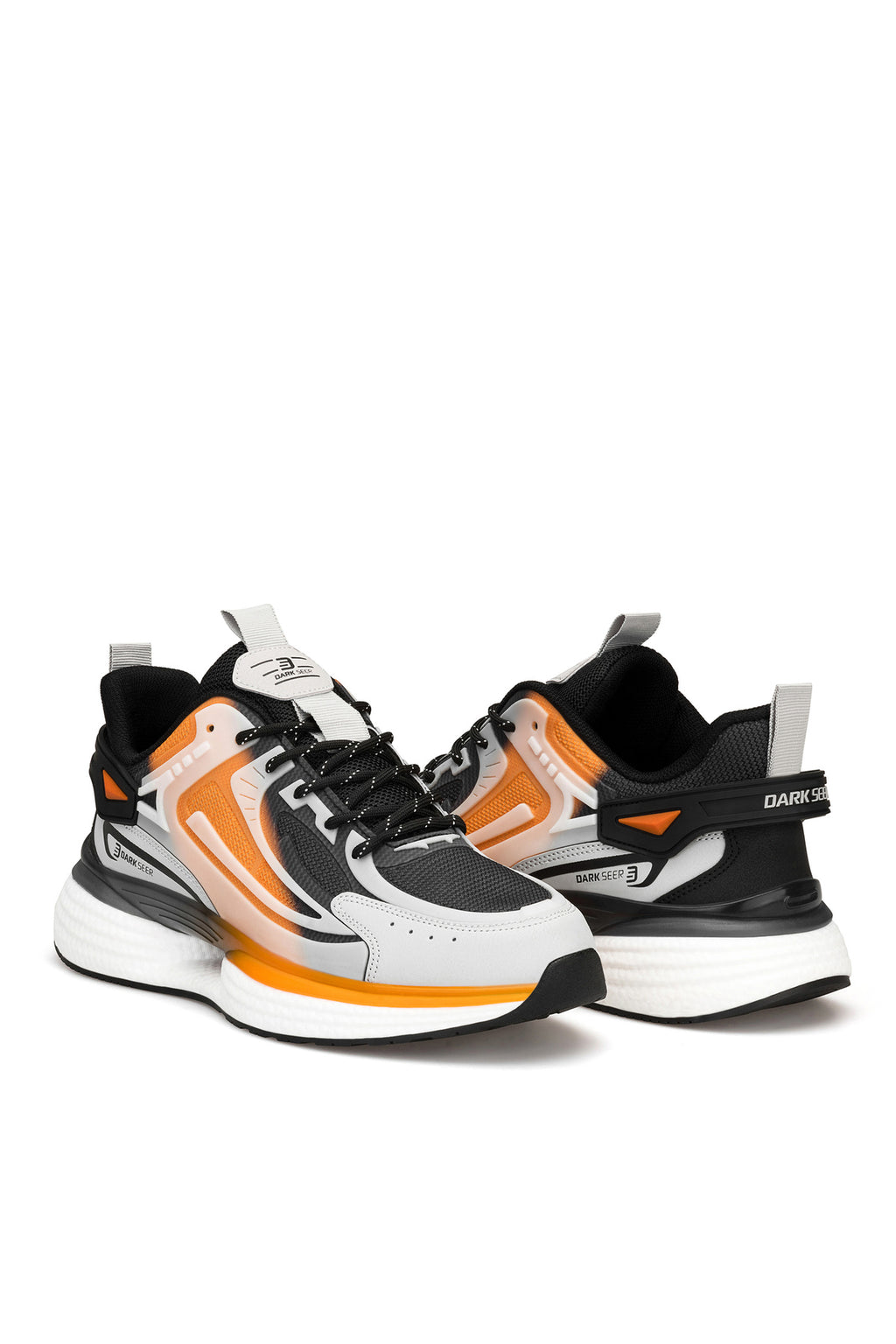 Erkek Sneaker Spor Ayakkabı 2026 - DS Enigma - Siyah Turuncu