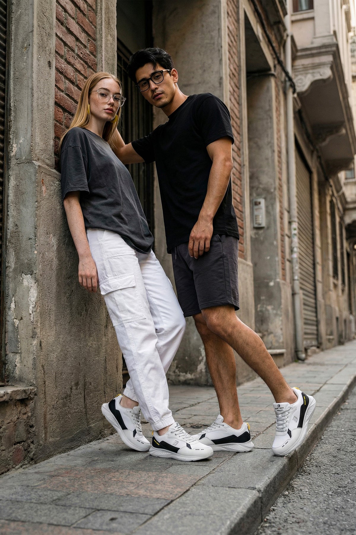 Unisex Sneaker Spor Ayakkabı 2026 - DS Rolando - Füme