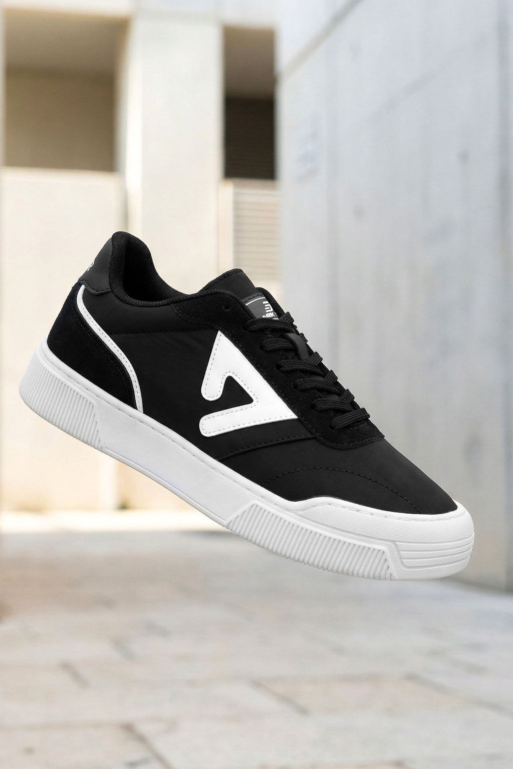 DS Midas Siyah Beyaz Erkek Sneaker Günlük Spor Ayakkkabı