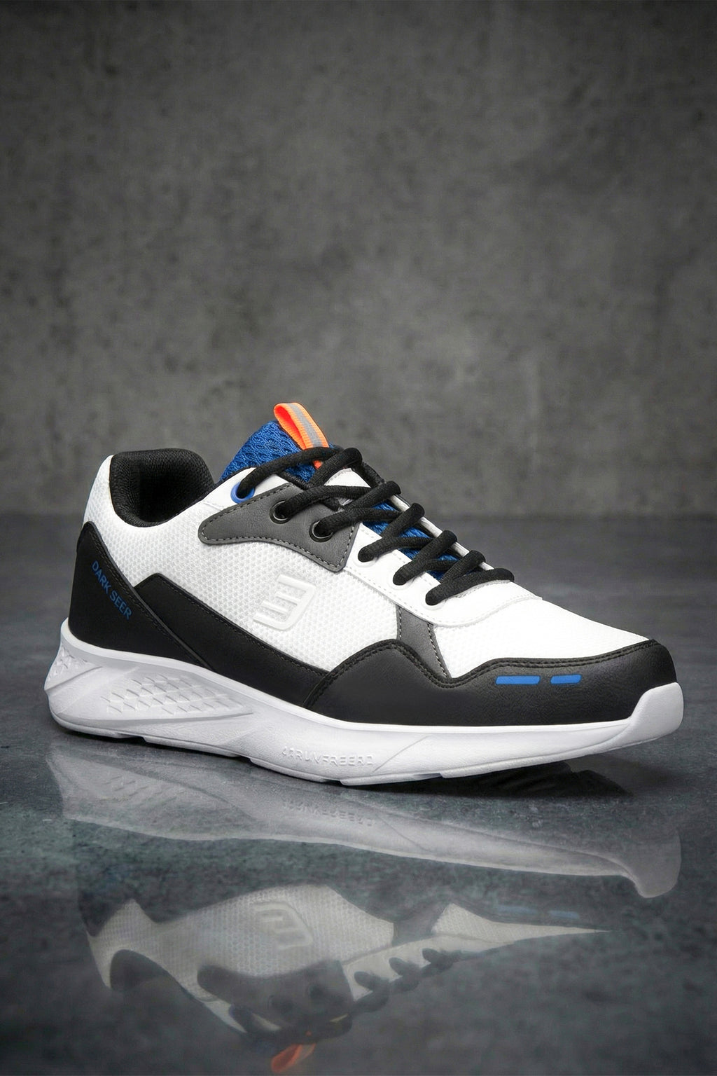 Unisex Sneaker Spor Ayakkabı 2026 - DS Rolando - Beyaz Mavi