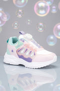Çocuk Sneaker Spor Ayakkabı 2026 - Kids DS Rubick - Beyaz Pudra