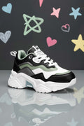 Kids DS 2110 Beyaz Siyah Çocuk Sneaker