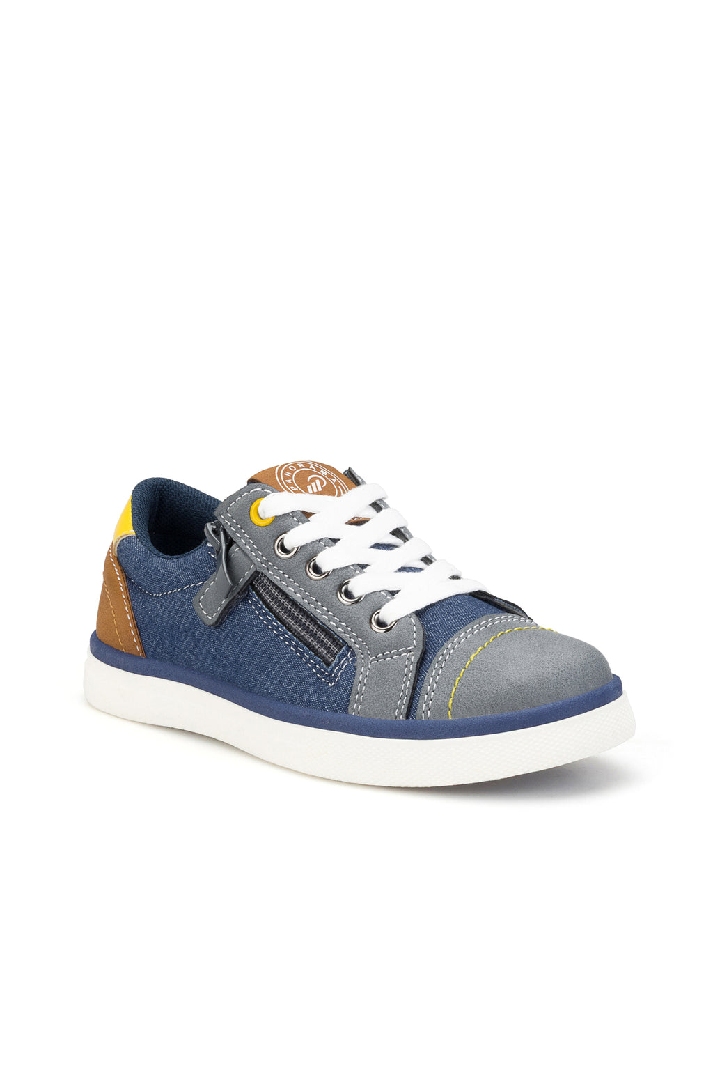Kids DS COOL Beyaz Mavi Çocuk Sneaker Günlük Spor Ayakkabı - 7