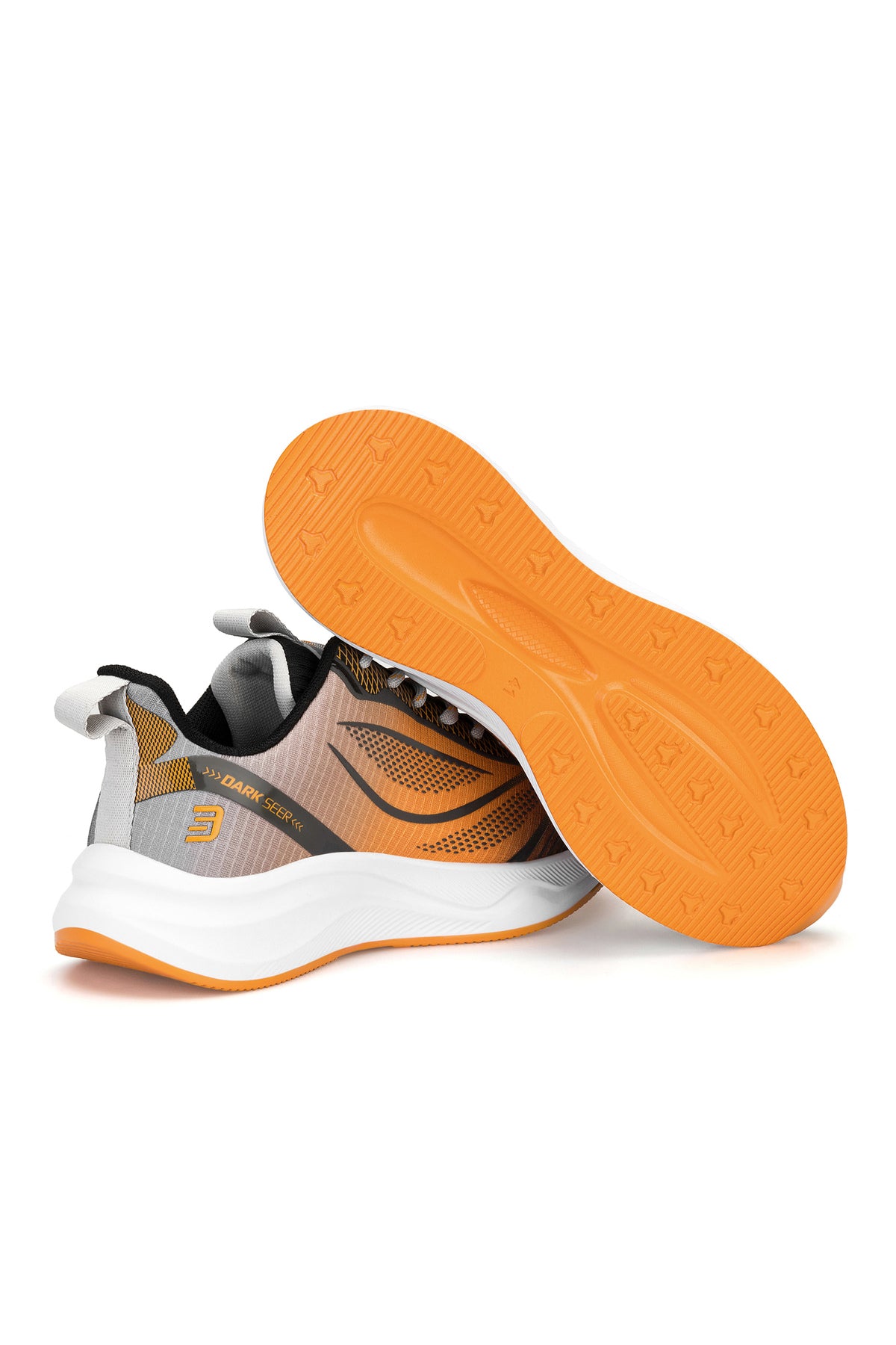 DS SPECTRE Siyah Turuncu Unisex Sneaker - 3