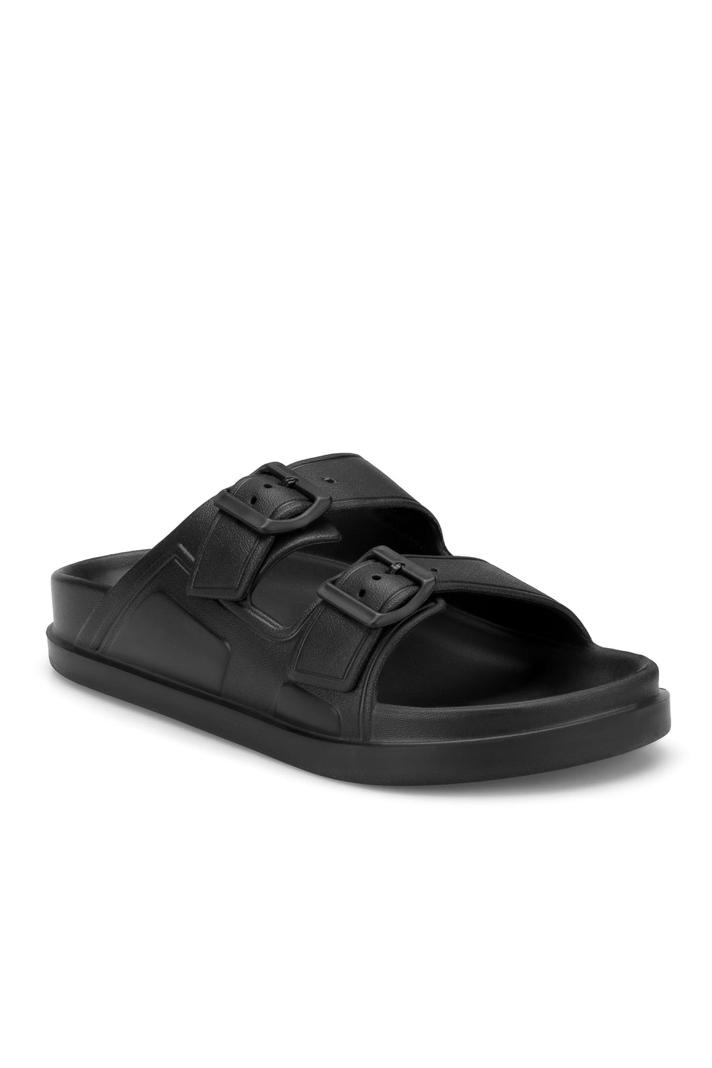 DS Monapi.Capri Siyah Ortopedik EVA Unisex Kemerli Terlik Sandalet