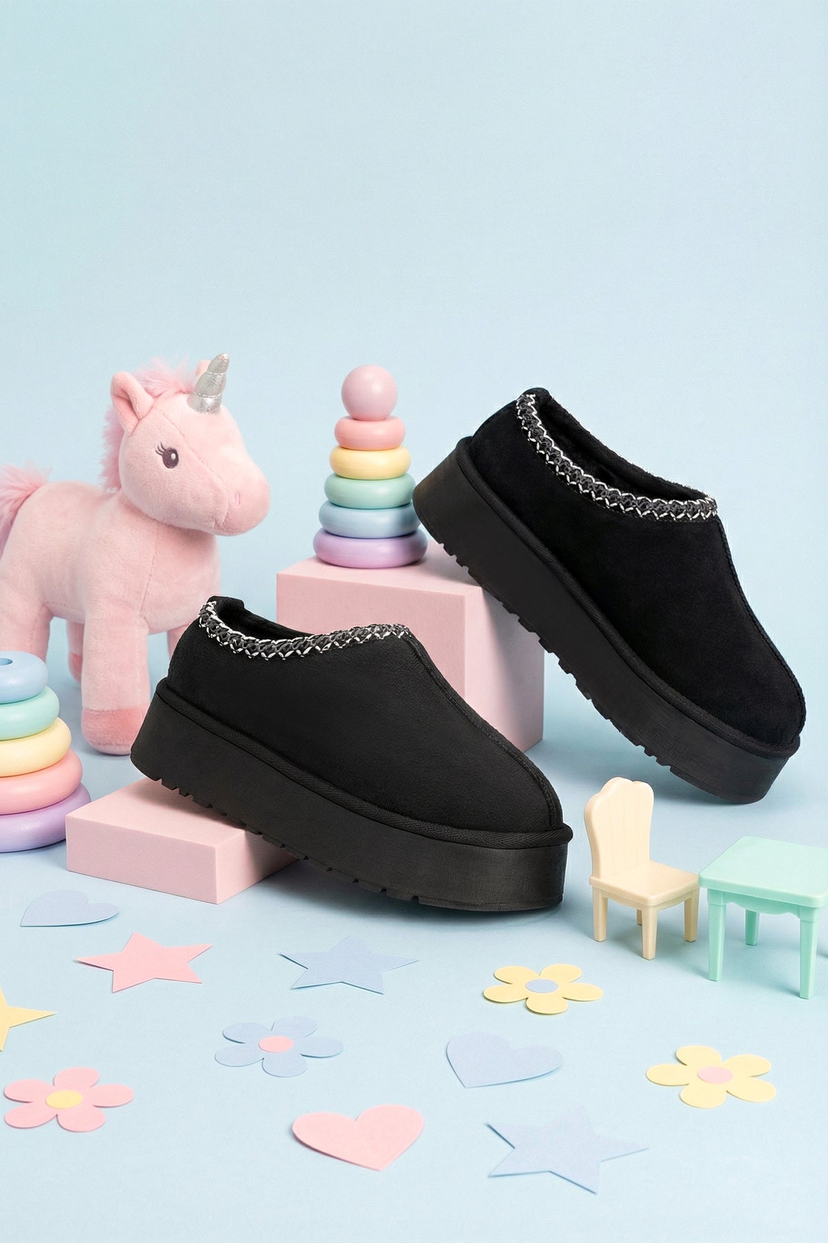 Çocuk Günlük Ayakkabı Sneaker 2026 - Kids DS Oggo S. - Siyah