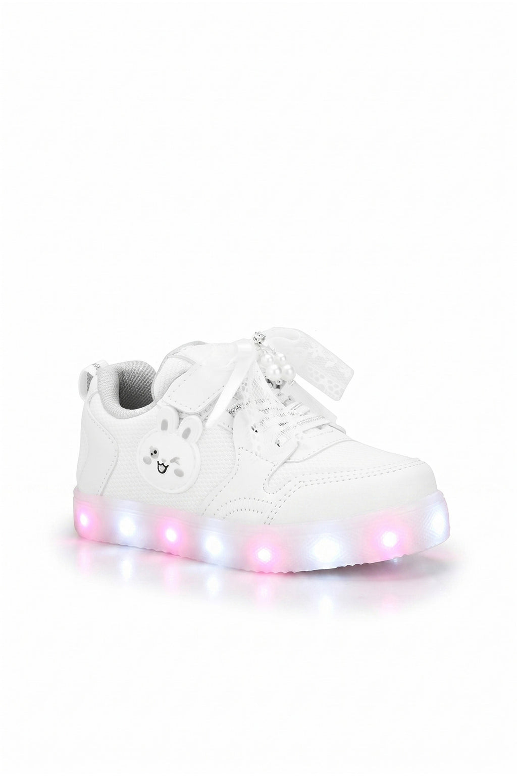 Çocuk Işıklı Sneaker Spor Ayakkabı 2026 - Kids DS Chen - Beyaz