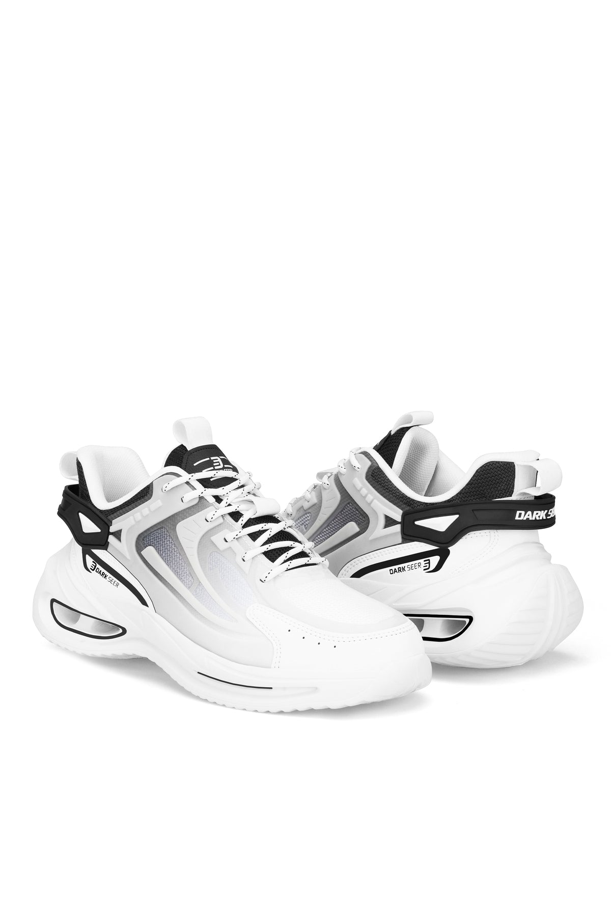 Erkek Sneaker Spor Ayakkabı 2026 - DS Enigma - Beyaz Füme Siyah