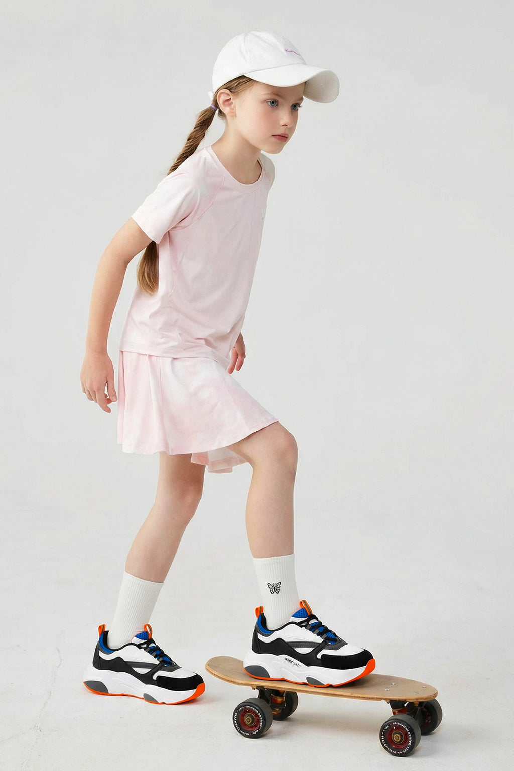 Kids DS 1838 Beyaz Mavi Çocuk Sneaker Günlük Spor Ayakkabı