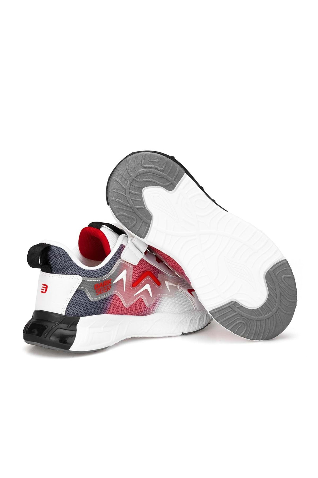 DS Mirana Beyaz Kırmızı Siyah Çocuk Sneaker