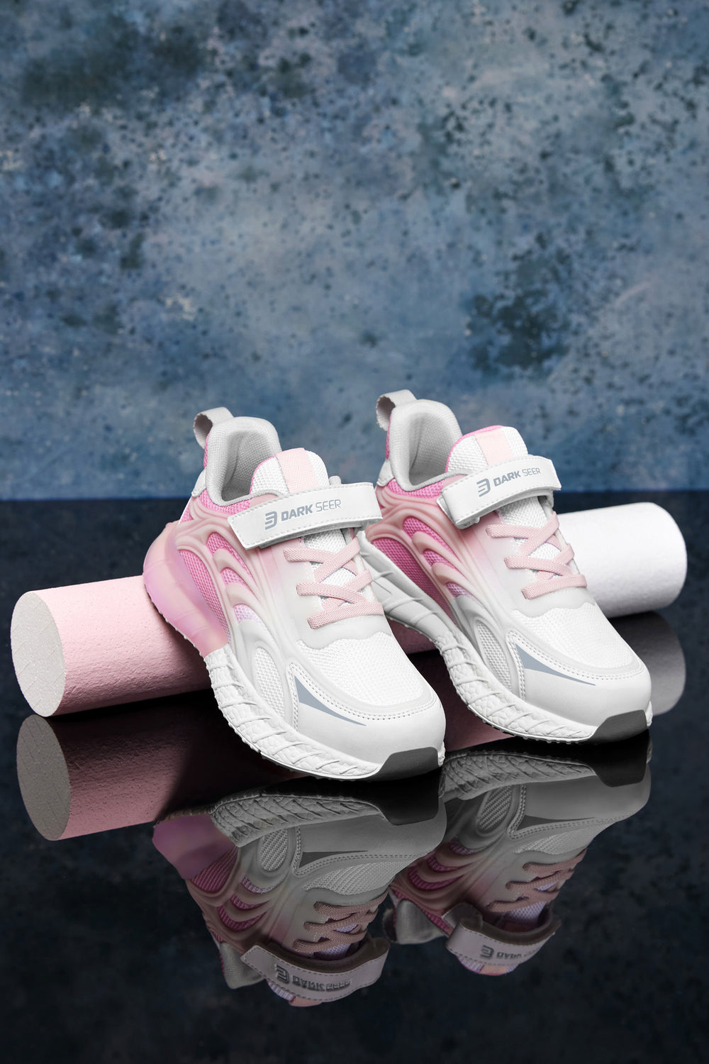 Çocuk Sneaker Spor Ayakkabı 2026 - DS Mithril — Beyaz Pudra