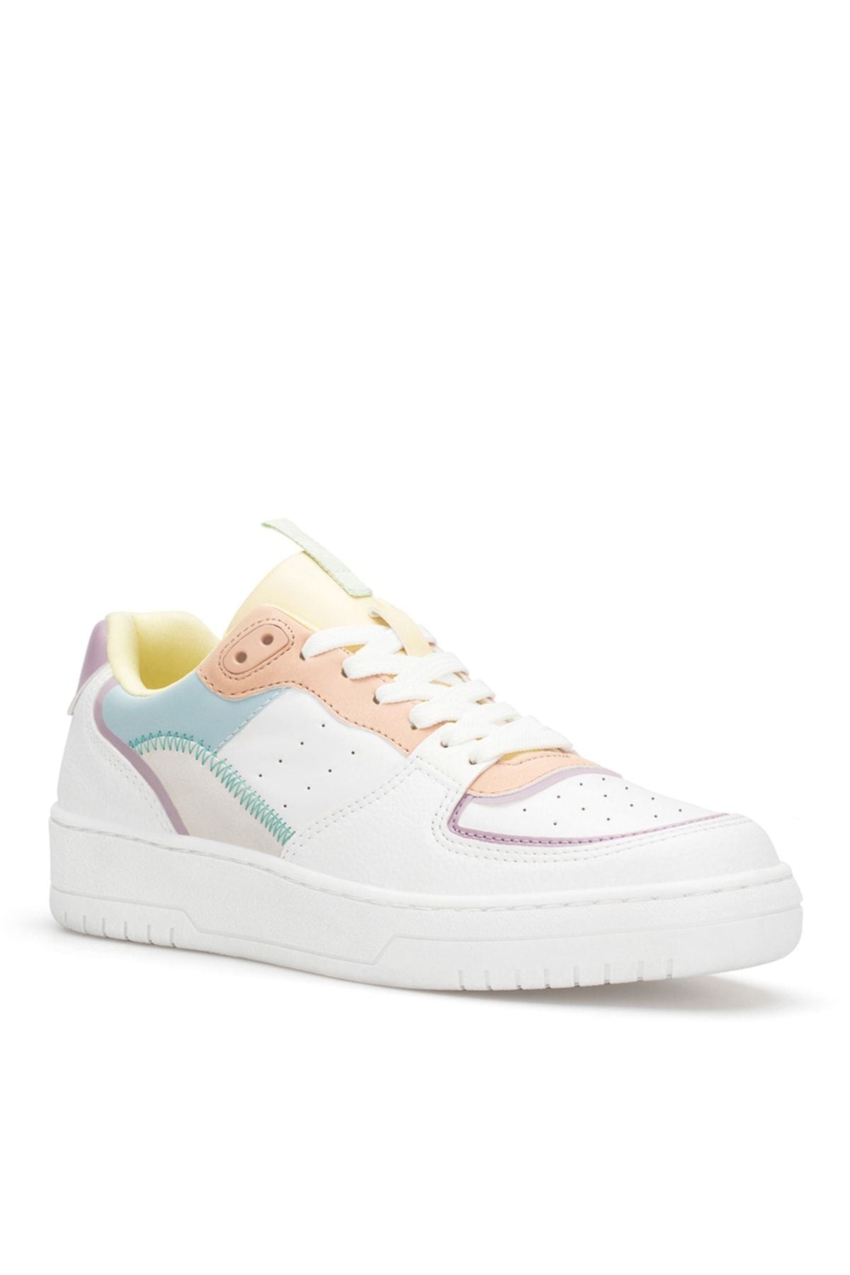 Ds Alley Beyaz Sarı Mavi Kadın Sneaker