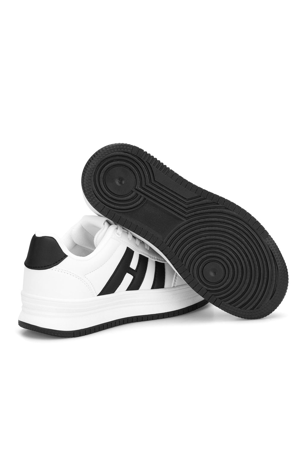 Kadın Sneaker Spor Ayakkabı 2026 - DS Sage - Beyaz Siyah