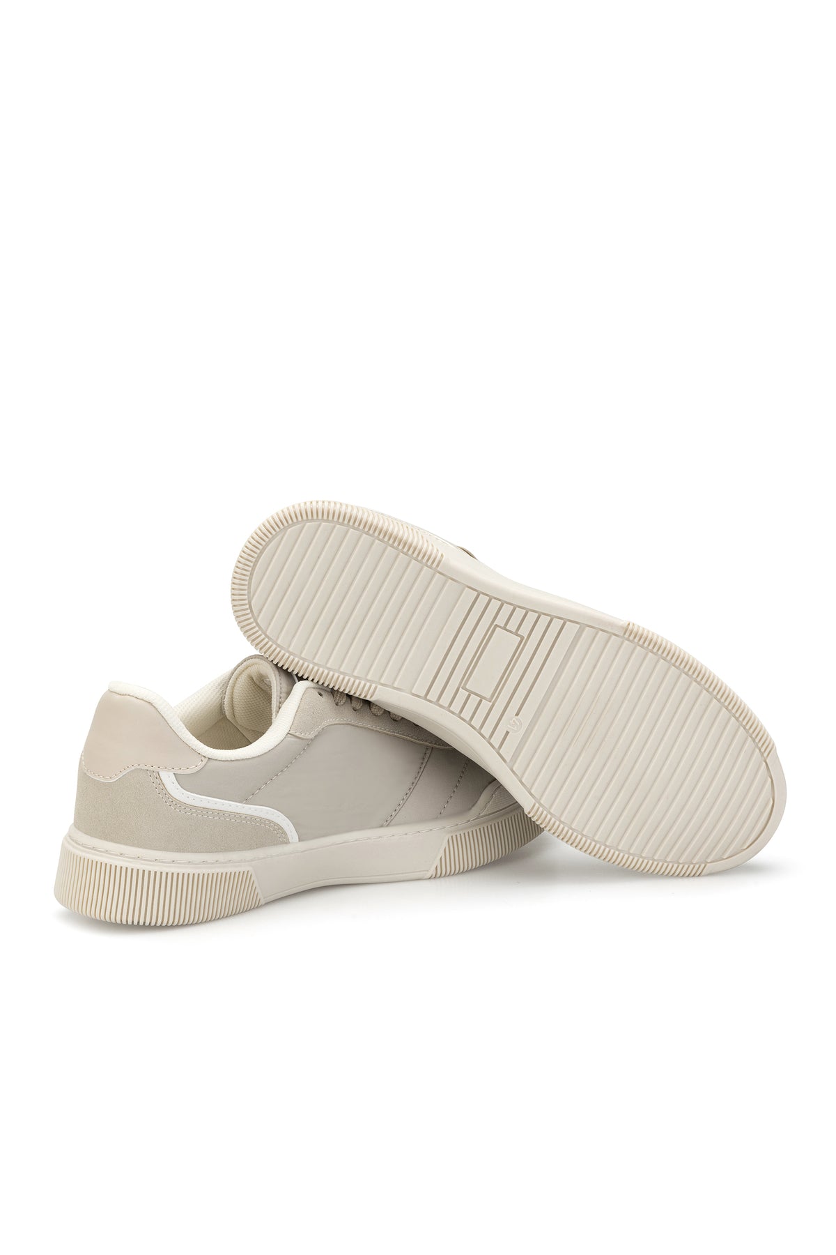 DS Midas Bej Beyaz Erkek Sneaker Günlük Spor Ayakkkabı